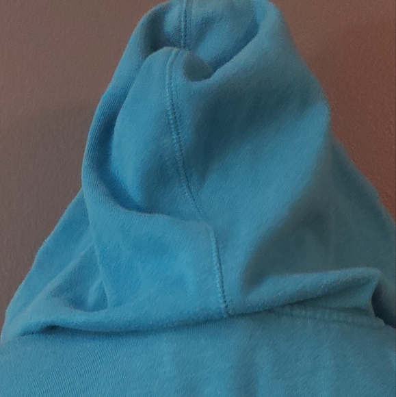 Moschino Blue Hoodie with front zipper and a Hoodie. Size Sm/med can fit a med 2 - Picture 10 of 13